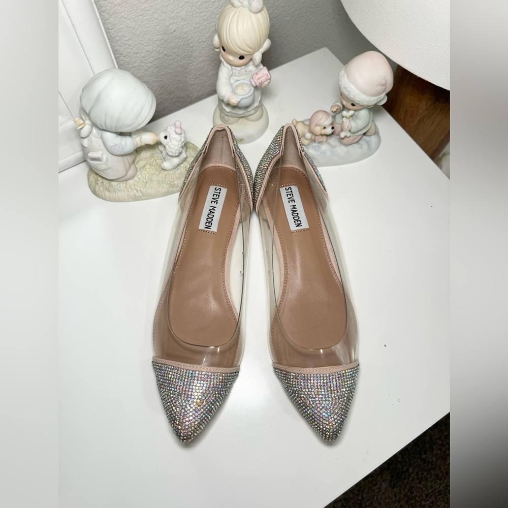 Steve Madden Rhinestone Flats